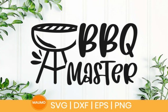 BBQ Master SVG Quote: Graphics for Crafts & Content