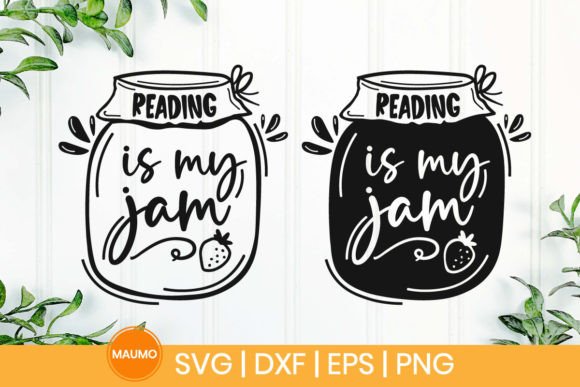 Reading is My Jam: Graphics for Crafts & Local Branding